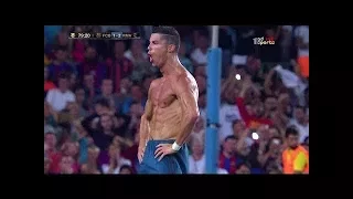 مباراة ريال مدريد وبرشلونة كاملة فى السوبر الاسبانى تعليق على سعيد الكعبى HD 