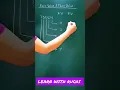 Face value and place value shorts