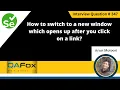 How to switch to a new window Selenium Interview Question