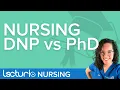 DNP vs P Doctoral Nursing Degrees Explained Lecturio Nursing School Tips