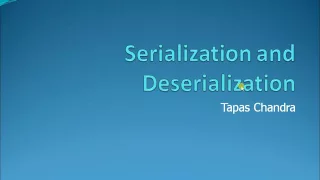 Core Java Tutorial 16 Serialization