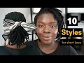 How To 10 easy styles for locs