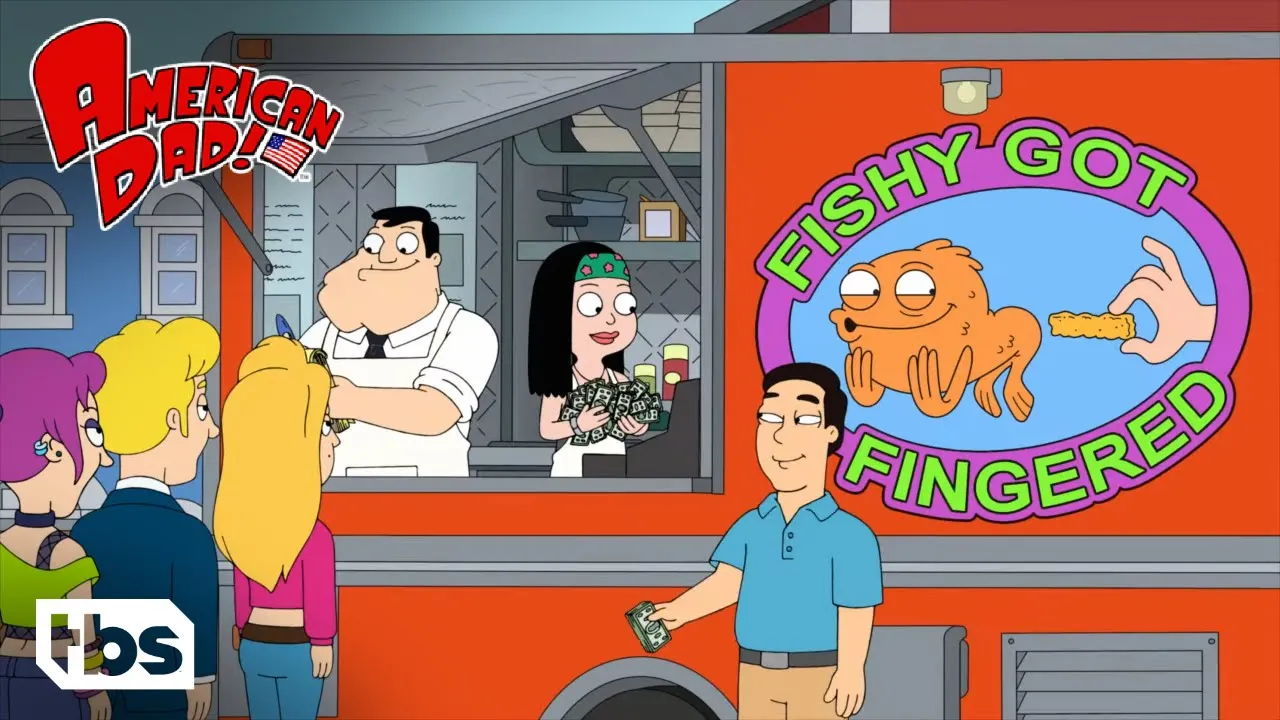 The Smith Family Run a Food Truck Business (Clip) | American Dad | TBS