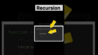 Recursion in One Minute JavaScript Recursive Function