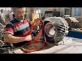 everything about the electric motors Complete winding of 45 kW 1500 rpm BBC electric motor