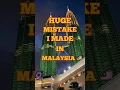 Download Lagu Don’t make this mistake if you’re visiting Malaysia 🇲🇾❌ #malaysia #shorts #traveltips #travel