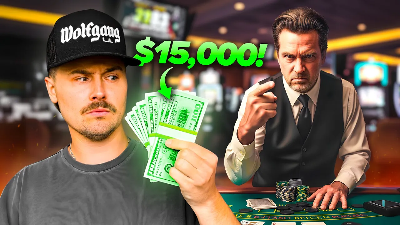 Risking $5,000 to Win $15,000 at Blackjack (And It Almost Ended in Disaster)