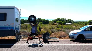 Subtle Joys of Full Time RV Living: THE INTERSTATE TIRE BLOWOUT