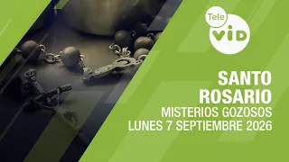 Santo Rosario de hoy 📿 Lunes 7 Septiembre de 2026, Misterios Gozosos | Tele VID