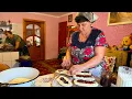 Rural Life: Carpathian Grandpa Cleans the Old Stove \u0026 Grandma Makes Donuts 🍩🔥