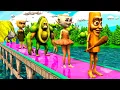 Download Lagu Long Slide Game With Italian Brainrot Tung Tung Sahur Ballerina Cappuccina 3d Funny Animal Game