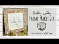 Hobby Lobby Clearance Frame Makeover