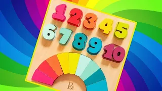Números de 1 a 10 para Educação Infantil / Como Ensinar Números pra Crianças / Aprenda com a Tia Ste