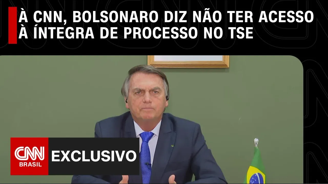 Bolsonaro diz à CNN não ter acesso à íntegra de processo e cita Nicarágua e Bolívia | CNN ARENA