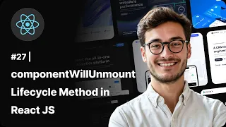 React Tutorial in Hindi componentWillUnmount Lifecycle Method in React JS