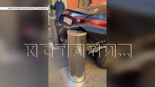 За парковку в центре Нижнего Новгорода теперь могут не только выписать штраф,но и изуродовать машину