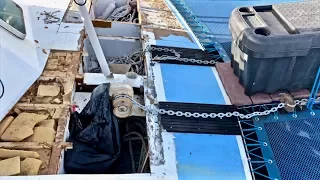 HOLES IN OUR BOAT!!!