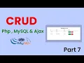 Learn PHP Build Register API CRUD Operation With Ajax Part 7 PHP somali tutorials