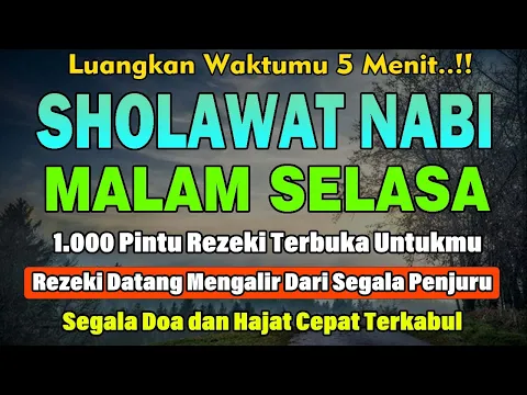 Download MP3 PUTAR SORE INI !! Sholawat Jibril Pengabul Hajat,Mendatangkan Rezeki, Penghapus Dosa,syafaat