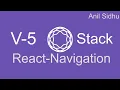 React Navigation 5 tutorial Stack Navigation