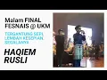 Lagu Haqiem Rusli | Malam Final FESNAIS @ UKM - Tergantung Sepi, Lembah Kesepian dan Segalanya