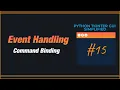 PYTHON TKINTER GUI SIMPLIFIED - Event handling