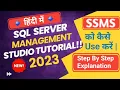 SSMS Tutorial for Beginners SQL Server Management Studio SSMS Full Course in Hindi