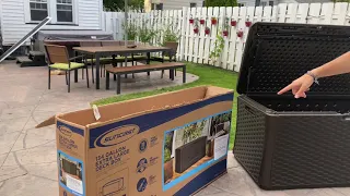 Suncast Java 134 gal deck box review