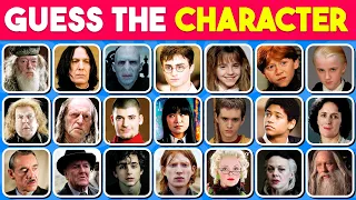Only 1 Can Name All 106 Harry Potter Characters 4 Levels Easy to Impossible
