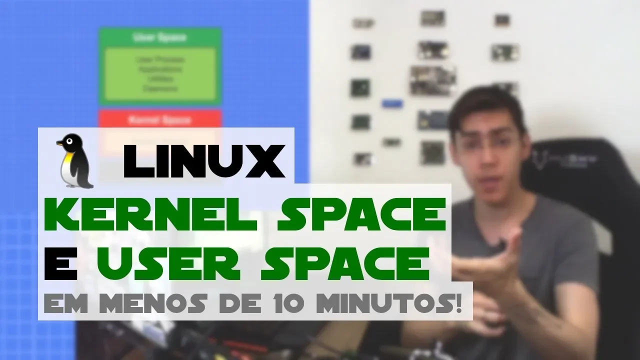 Linux 🐧 – Kernel Space e User Space - em Menos de 10 minutos!