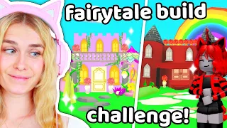 Fairytale Castle Build Challenge In Adopt Me!