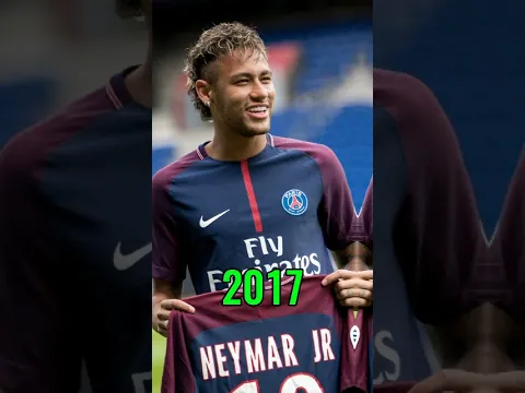 Evolution of Neymar Jr 🇧🇷🐐 #neymar #evolution #football #shorts