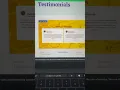 Testimonial Design HTML CSS