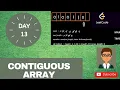 leetcode 525 contiguous array leetcode Day 13 challenge python solution Intuitive Explanation