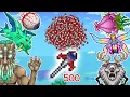 500 Mini Twins vs ALL Bosses Legendary Mode - Terraria 1 4 4 9