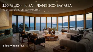 Inside the 50 Million Tiburon Mega Mansion Ultra-Luxury Mid Century Modern