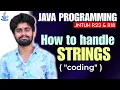 Handling Strings by built in methods in java Java programming JNTUH R22 R18 CodingFataka