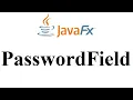JavaFX Tutorial 07 - Create PasswordField