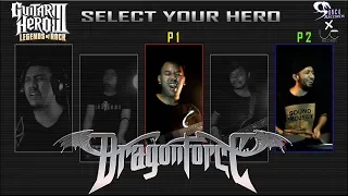 dragon force through the fire and flames guitar hero iii cover by sanca records ft lc records