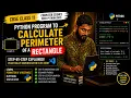 How to Find the Perimeter of a Rectangle in Python Program in VS Code CBSE Class 11 083