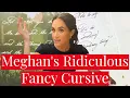 Download Lagu Is Meghan Markle's Ridiculous Fancy Cursive Alienating \u0026 Confusing As ever Customers?