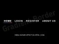 Menu Hover Effect Using Html and Css Cool Gradient Border Menu Effects in CSS3