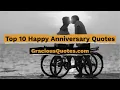 Top 10 Happy Anniversary Quotes - Gracious Quotes