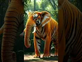 Download Lagu Tiger vs Elephant - Animal Fusion #tiger #elephant #animalfusion