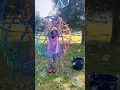 Hoberman Sphere Bubbles So many BUBBLES