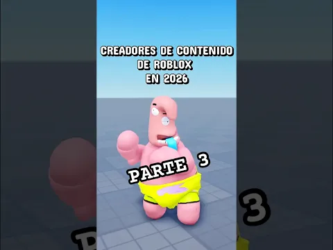 CREADORES DE CONTENIDO DE ROBLOX EN 2026 (parte 3) #shorts #roblox