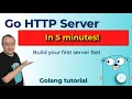 Your First HTTP Server in Go Hello World in Under 5 Minutes - 15