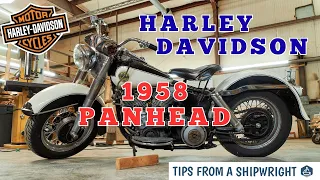 1958 Harley Davidson Panhead Motorcycle - For Sale