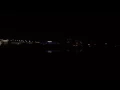 MEGABUS PASSING THROUGH BALTIMORE at night