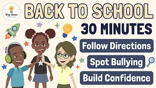 First Day of School for Kids A Complete SEL Back-to-School Compilation